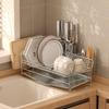 Upgraded 304 Stainless Steel Dish Drying Rack