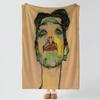 artist E-Egon Schiele-e Throw Thick Comfort Flannel Quilt, Multi-scene Use Indoor Outdoor Daily Nap