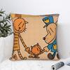 Dog man Comic Pillow Covers Stuff Printing Cushion Cover Decor  Pillow Case Cover Home Multi-Size