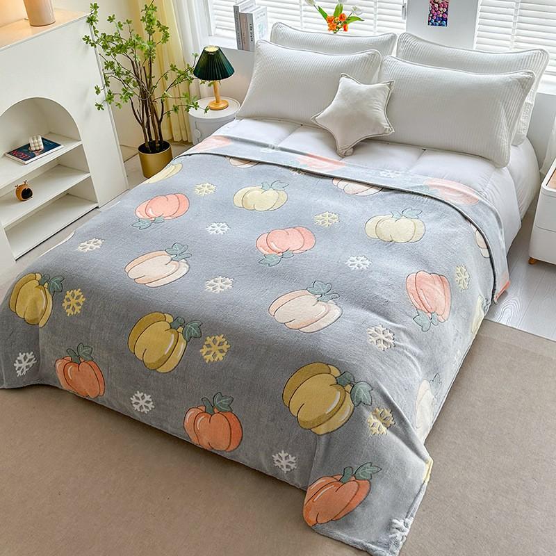 Flannel Fleece Blanket Thick Warm Throw Couch Bed All Season Gift