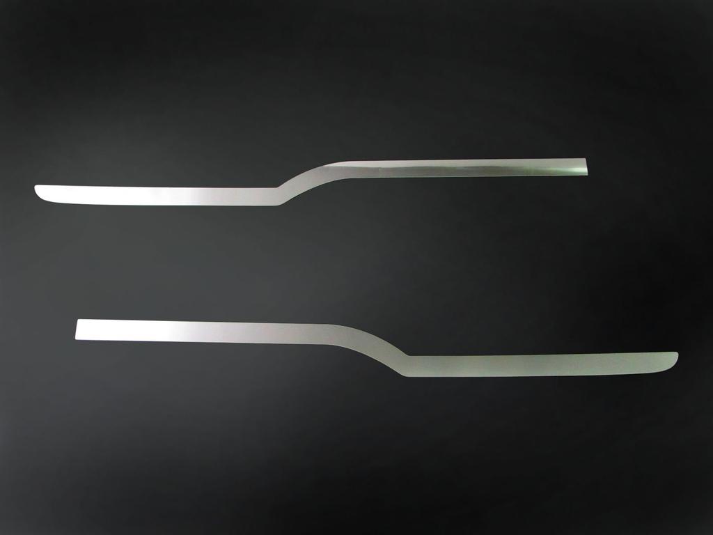 BRIGHTZ Finish Stainless Steel Plated Rear Bumper Under Mould for Toyota Days B21W Ultra-Mirror (2-Piece) (Highway Star) [TRU-MOL-061] (Product Code