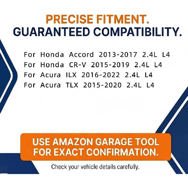 VS50887 Engine Valve Cover Gasket Set Fits for Honda Accord 2013-2017,CR-V 2015-2019,for Acura ILX 2016-2022,TLX 2015-2020,2.4L L4