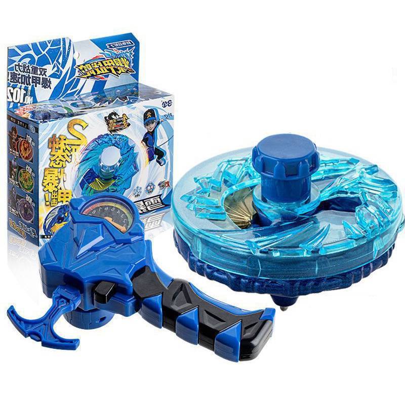 

Metal Spin Top With Launchers For Kids Battle Play Collectors Edition StyleE