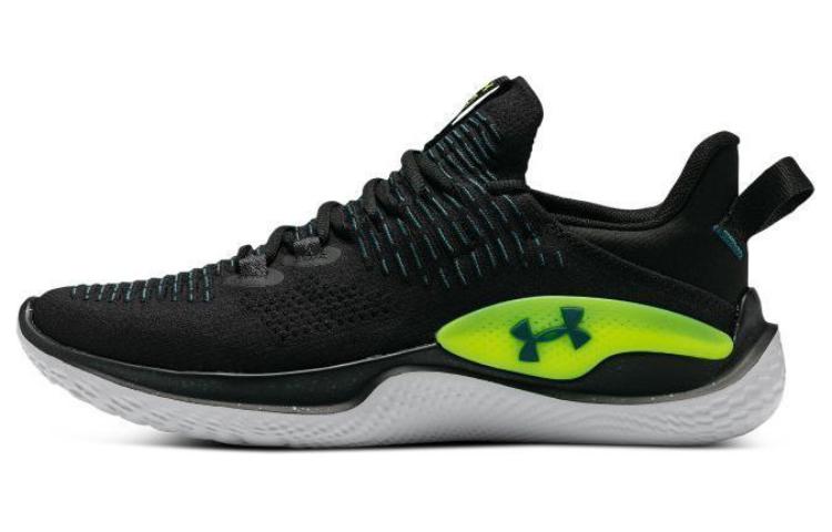 Under Armour Flow Dynamic IntelliKnit Black Hydro Teal 40