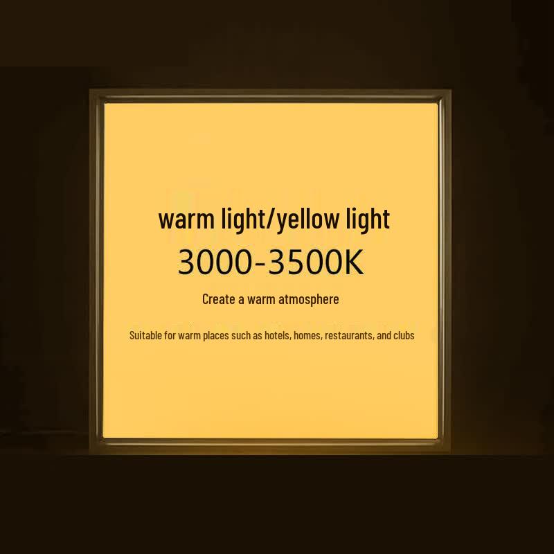 RJW Industrial Integrated 595x595 LED Flat Panel Ceiling Light