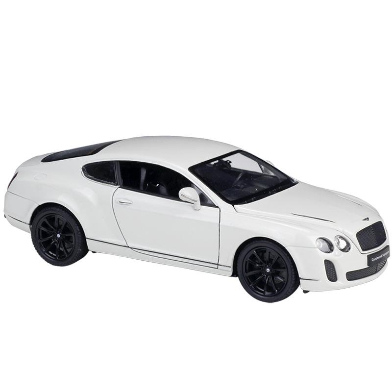 Welly 1/24 Bentley Continental Supersports Alloy Car Model Diecasts Metal Toy Vehicles Car Model Simulation Collection Kids Gift