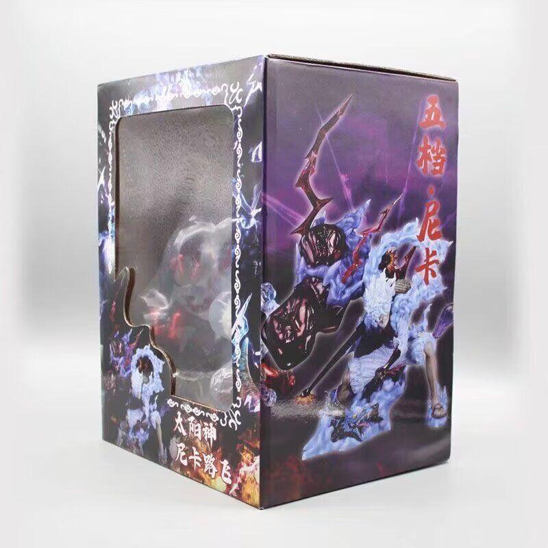 Pirate Gear 5 Luffy Sun God Onigashima Final Battle Awakening Figure Model
