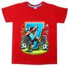Summer Fashion Football Boy Cartoon Print Childrens Tshirt New Summer Style 100 Cotton Breathable Shortsleeved Shirt