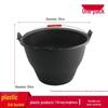Thickened PP Plastic Work Bucket with Handle