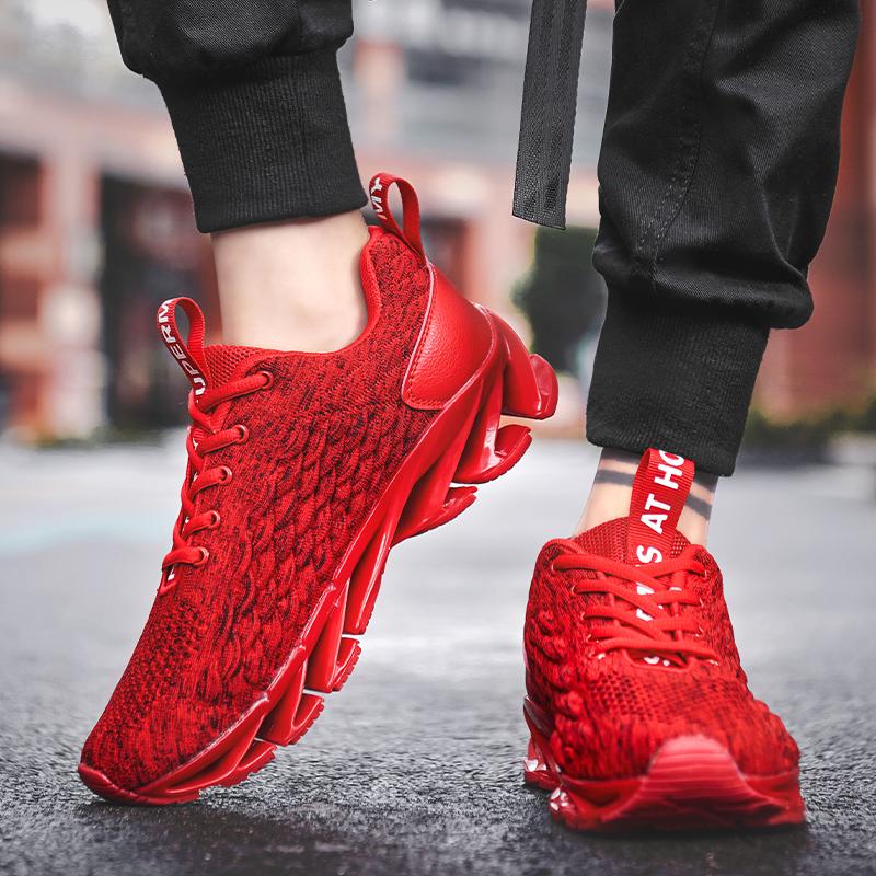 Big Size 39-44 Men Running Shoes Outdoor Breathable Jogging Sport Blade Shoes for Men