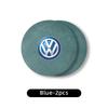 2pcs Car Suede Coaster Water Cup Holder Drink Pad Auto Interior Accessories For Volkswagen VW Golf 4 6 7 GTI Tiguan Passat B5 zr8