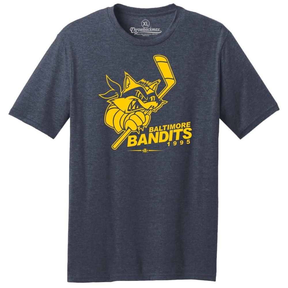 Baltimore Bandits 1995 Hockey TRI-BLEND Tee Shirt Unisex T-Shirt S