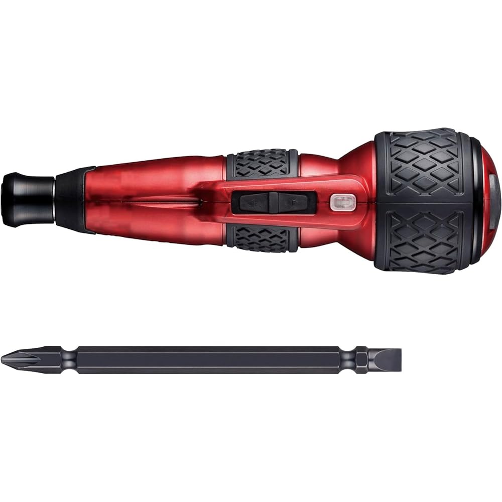 VESSEL (VESSEL) Electric Ball Grip Driver Plus Premium 3-Step Switching Mode Limited Color (Red) ...