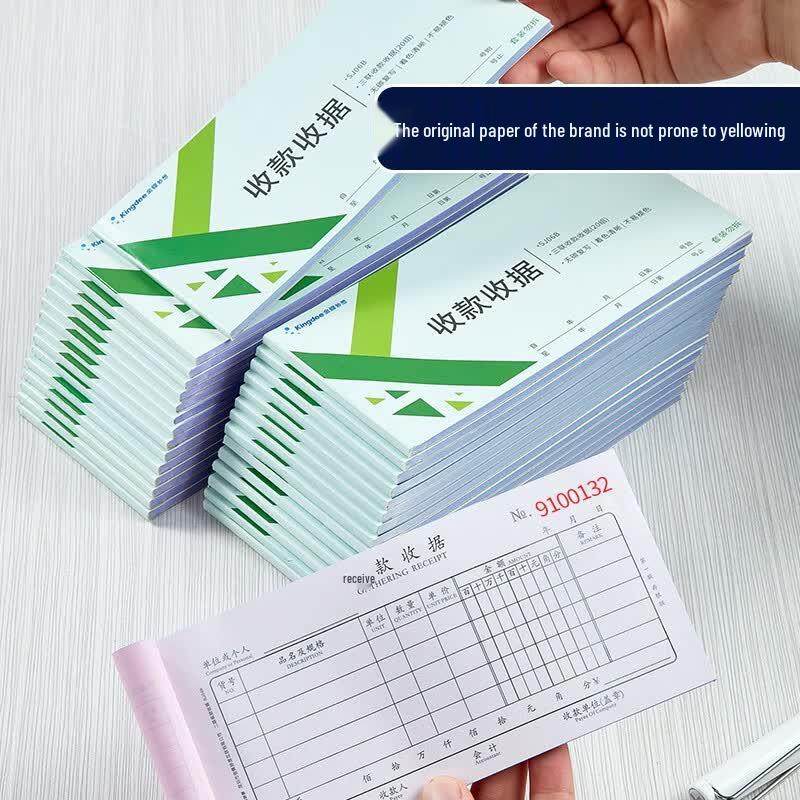 Kingdee Two-Part Carbonless Receipt Books