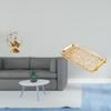 Portavelas y Quemador Antiguos con Bandeja Decorativa para Sala de Estar Chimenea Comedor Dormitorio