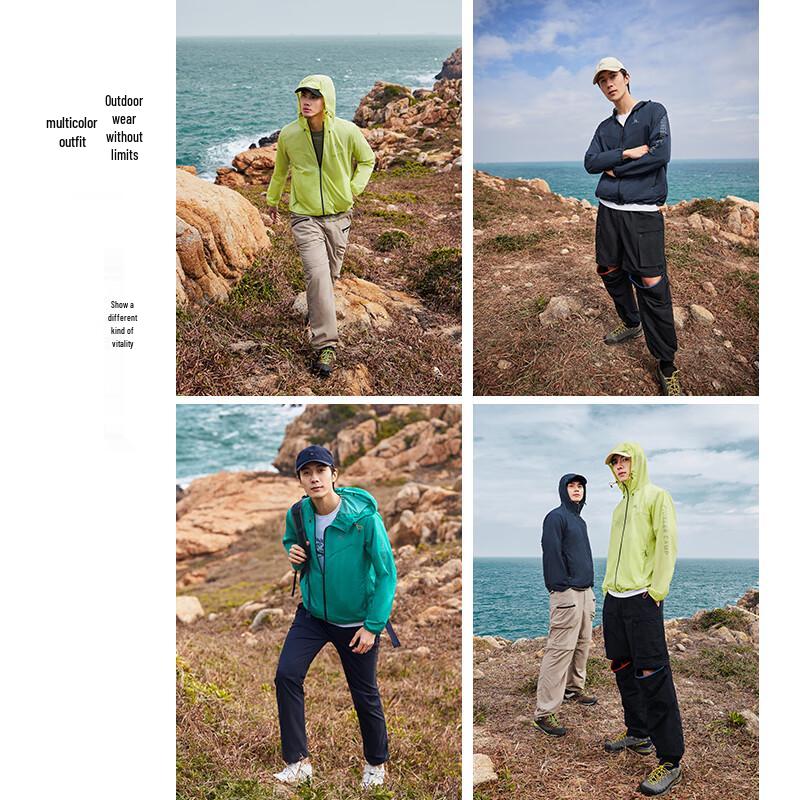 Tuoluzhe Unisex Lightweight Outdoor Sun Protection Jacket