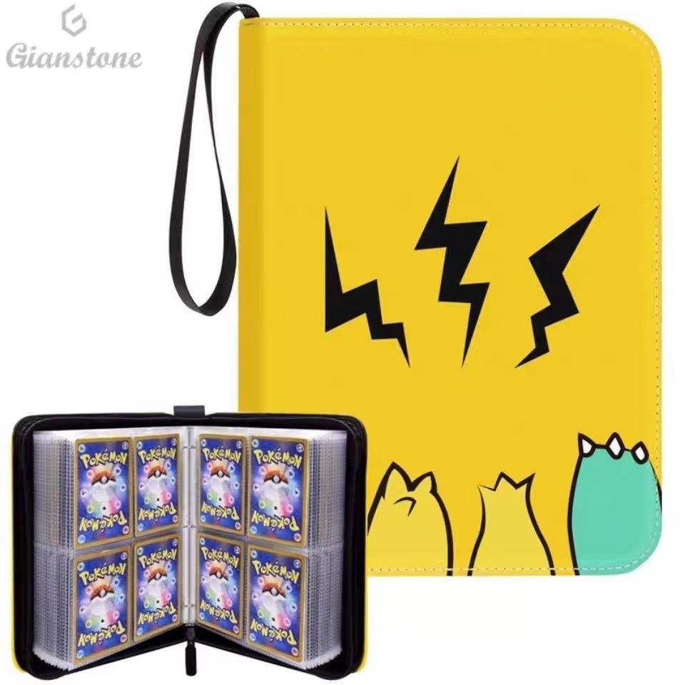 Pockets New Anime Peripheral Game Collection Card 400 Book Multiple Styles Storage Card Holder Exquisite Cute Kawaii Toy Gift