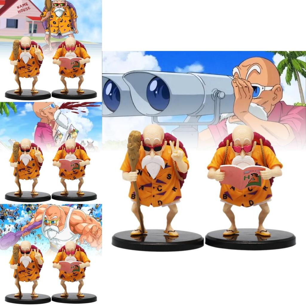 Colorful Turtle Sage Dragon Ball Figure Pvc Collectible Anime Desktop Ornament