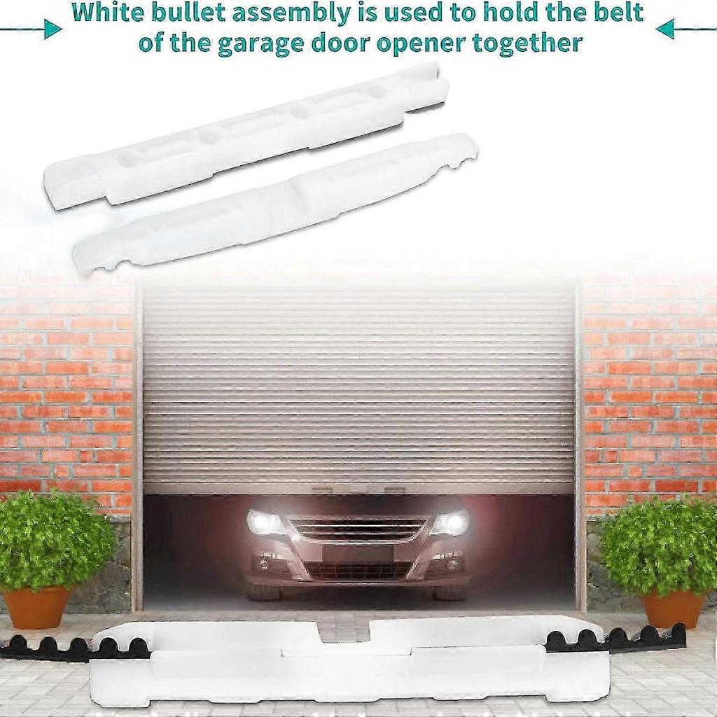 Garage Door Opener Belt 37561s.s Replacement For Genie 8ft Doors, Steelreinforced 245in Length  WSLIHV