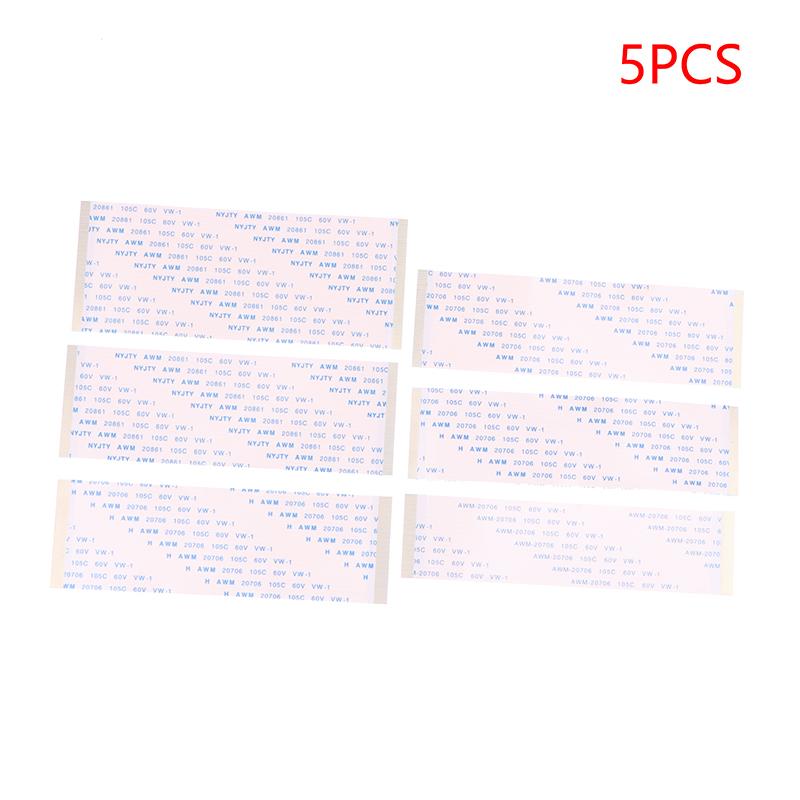 5Pcs Gold-Plated Ffc Flat Flexible Cable Awm 20706 105C 60V Vw-1 0.5Mm Pitch 50/55/60/64/68/80 Pin