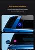 Smiley Face Triangle Solar Neon LED Light for Car Interior Atmosphere – Six Colors
