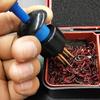 Red Worm On Bait Device Linked To Red Worms Web Earthworm Bloodworm Clip Live Bait Bundled Fishing Accessories Gear Supplies