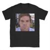 Dexter Morgan T-Shirts for Men  Novelty Cotton Tee Shirt Round Collar Short Sleeve T Shirts Gift Tops