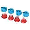 12mm Wheel Hex Hub Aluminum Alloy Upgrade Replace Extension Hex Drive Adapter with Prevent Slip Screws 1Celsius10 1Celsius12 RC Car