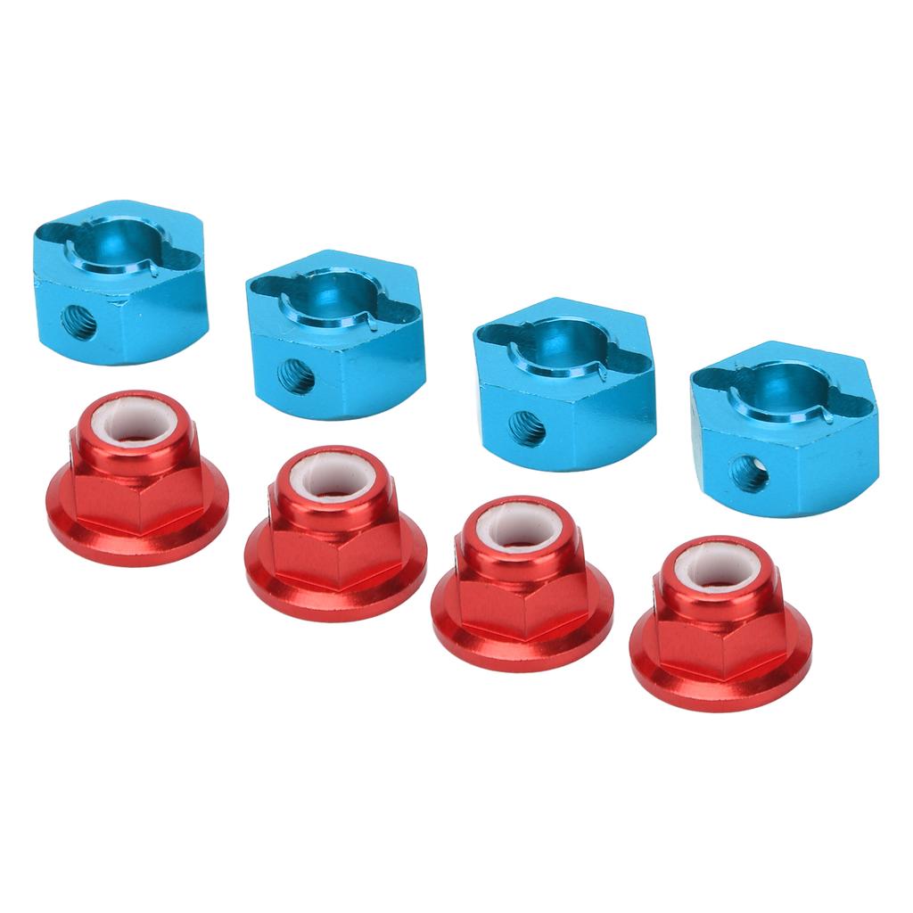 12mm Wheel Hex Hub Aluminum Alloy Upgrade Replace Extension Hex Drive Adapter with Prevent Slip Screws 1Celsius10 1Celsius12 RC Car