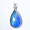 Natural Opal Pendant Aurora 925 Sterling Silver Pear 17.10 October Birthstone for Gem Collections