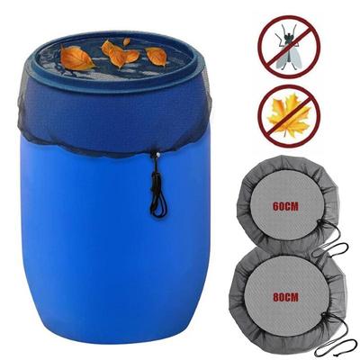 1pc 60/80cm Mesh Abdeckung Netting Für Regen Fässer Wasser Sammlung Eimer Abdeckung Wasser Tank Schutz Deckel garten Liefert