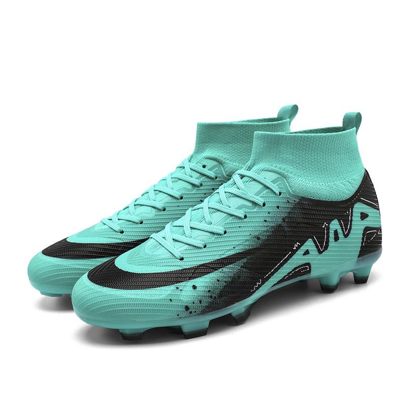 

New long spikes low-top men s and women s youth student football shoes sports straight hair 45