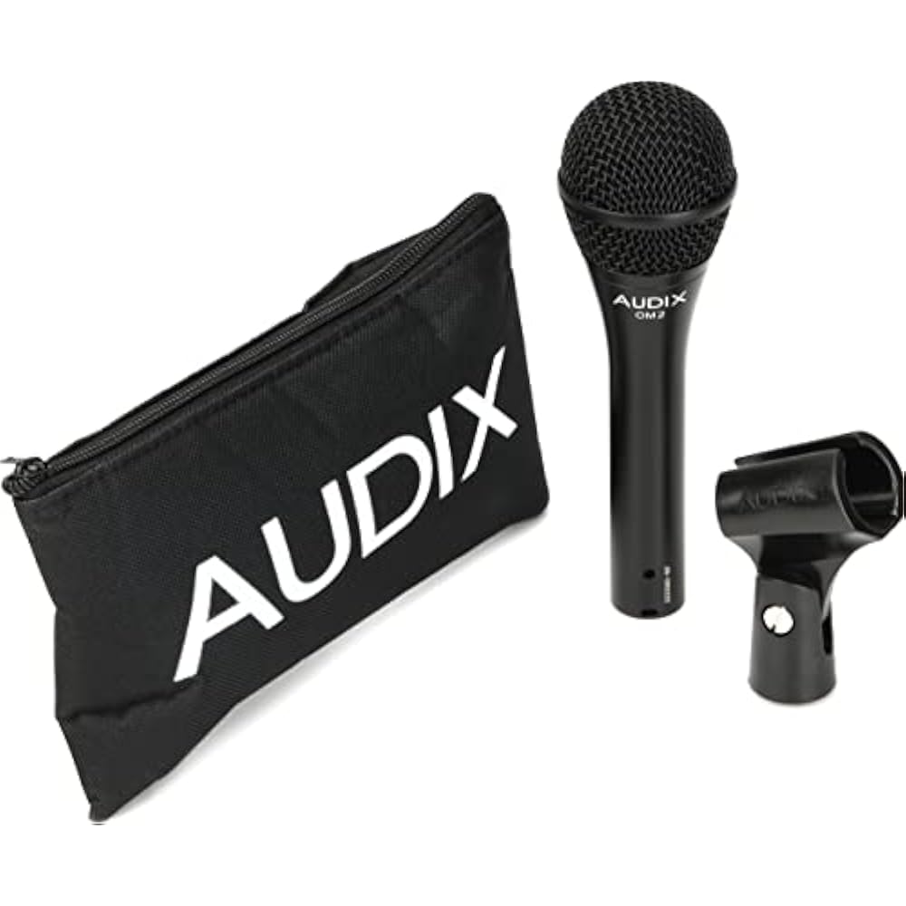 AUDIX Audix OM2 Vocals I Tried Singing Studio Recording Handheld Dynamic Microphone Ultra Unidire...