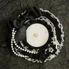 Handmade Lolita Rosette Badge Display Holder Water Resistant Cute Anime Ita Bag Pin Storage for Outdoor