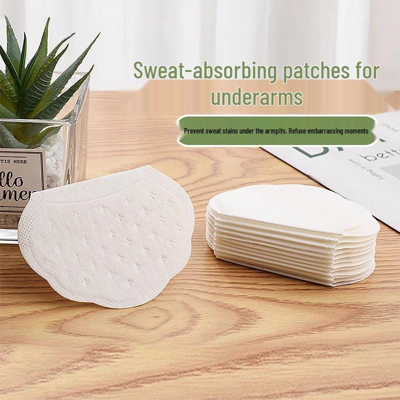Новинка Летние впитывающие пот прокладки подмышечные: Невидимые, Дышащие, Антиперспирантные Наклейки на Одежду Invisible Sweat Pads 50pcs