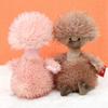 PP Cotton Cartoon Duck Doll Fluffy Curly Duck Plush Kid's Accompany Dolls   Home Decor