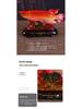 Golden Arowana Wealth-Attracting Feng Shui Ornament for Living Room, Wine Cabinet, or Office Desk - Prosperous Chinese Resin Decoration.
