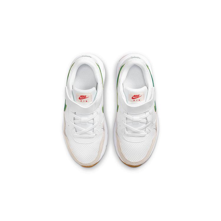Nike Air Max SC Hook Loop Low Top Running Shoes White Green Children Aged 3 7 Years Old (Unisex) Kids' Casual Shoes CZ5356 104