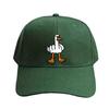 Middle Finger Goose Angry Meme Animal Cap Summer Adult Baseball Cap Adjustable with Curved Brim Duckbill Hat Protection Sun Hats