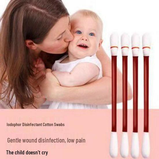 Povidon-Iod Desinfektions-Wattestäbchen: Haushaltsdesinfektion Bakterizide Lösung