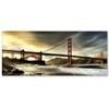 Canvas print, View of the Brooklyn Bridge