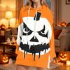 Women's Casual Long Sleeve Halloween Print Pullover Hoodie Sweatshirt