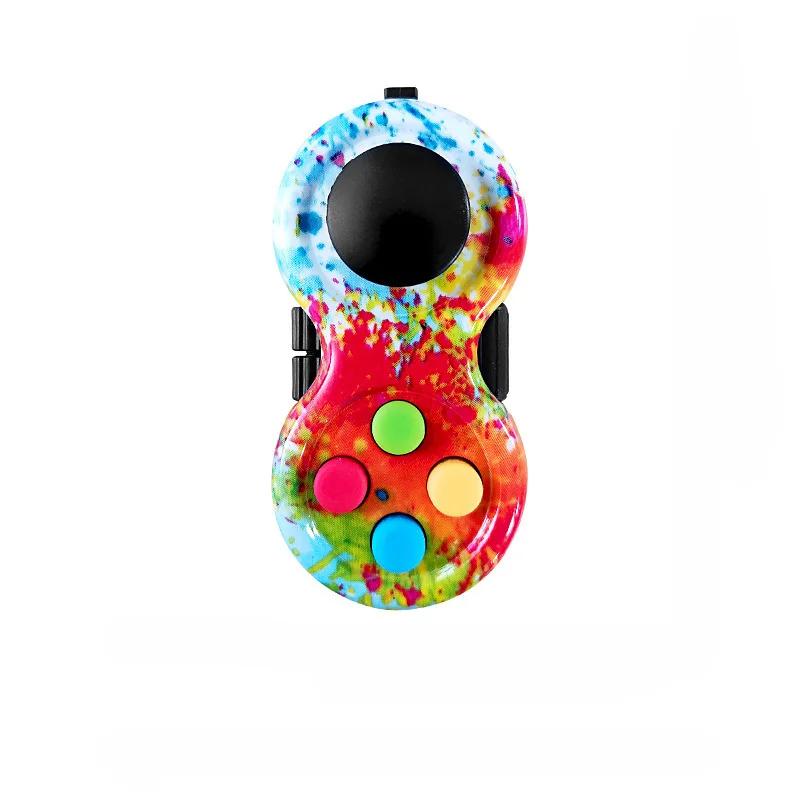 EDC 8 Sides Fidget Cube Toys For Autism ADHD Anxiety Relief Focus Kids Anti-Stress Magic Stress Fidget Cube Toys