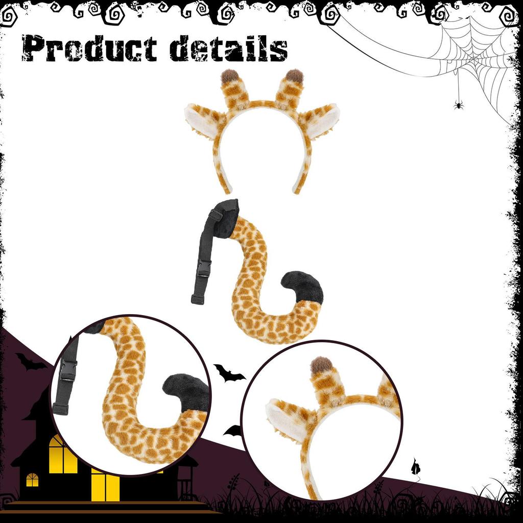 Tierohren und Schwanz Set für Rollenspiele, Jahr, Modenschauen