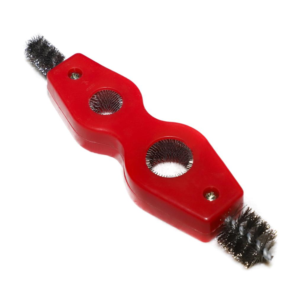 Multifunctional Car Battery Terminal Brush Double Head Rust Cleaning Tool Brush Portable Universal Car Clean Accessories
