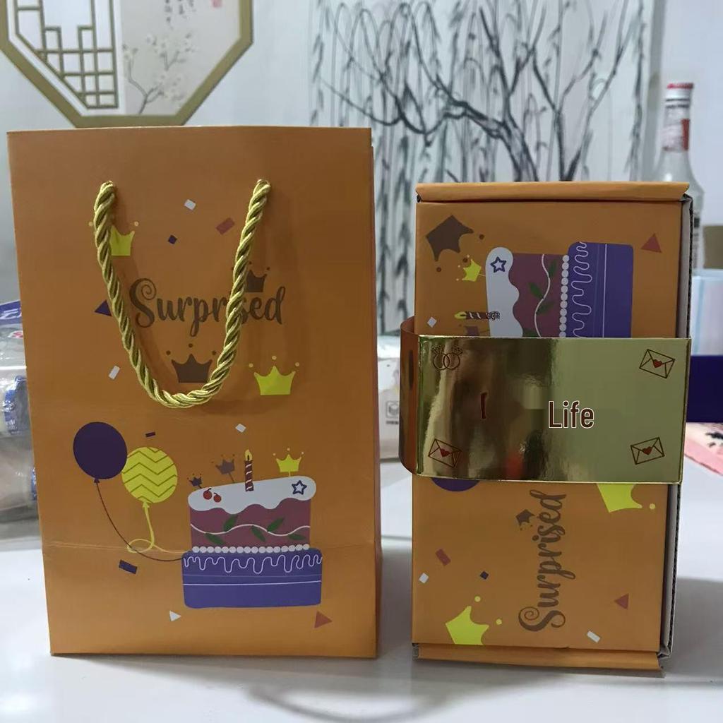 Surprise Pop-up Box Gift for Birthdays, Valentine's, Qixi & Christmas