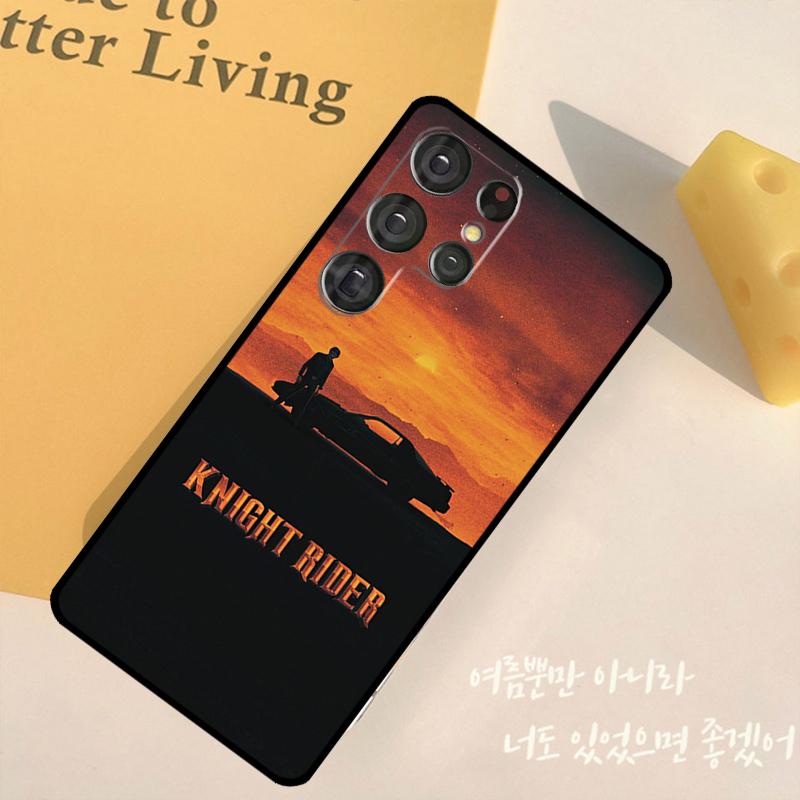 Knight Rider KITT Car Phone Case For Samsung Galaxy S24 S25 Ultra S9 S10 S20 S22 S21 Plus S23 FE Back Cover Shell