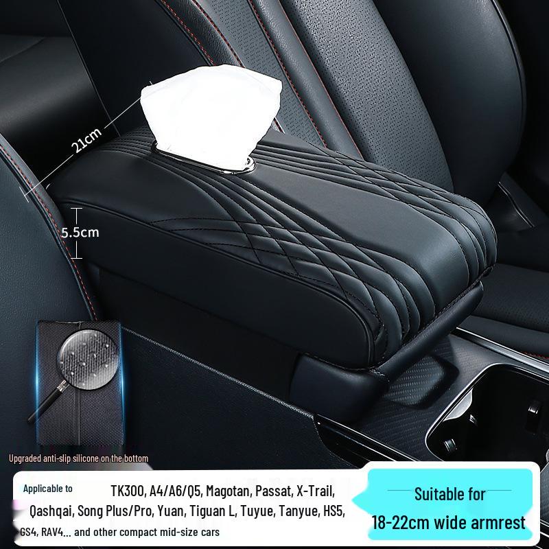 Memory Foam Armrest Riser Pad for Tank 300/500 - Wide, Thick Car Center Pillow