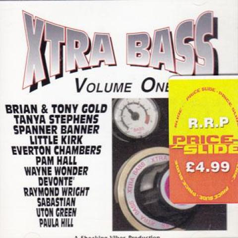 CD VARIOUS - Xtra Bass Volume One SVCD5 Shocking Vibes 1996 UK Reggae, Ska & Dub