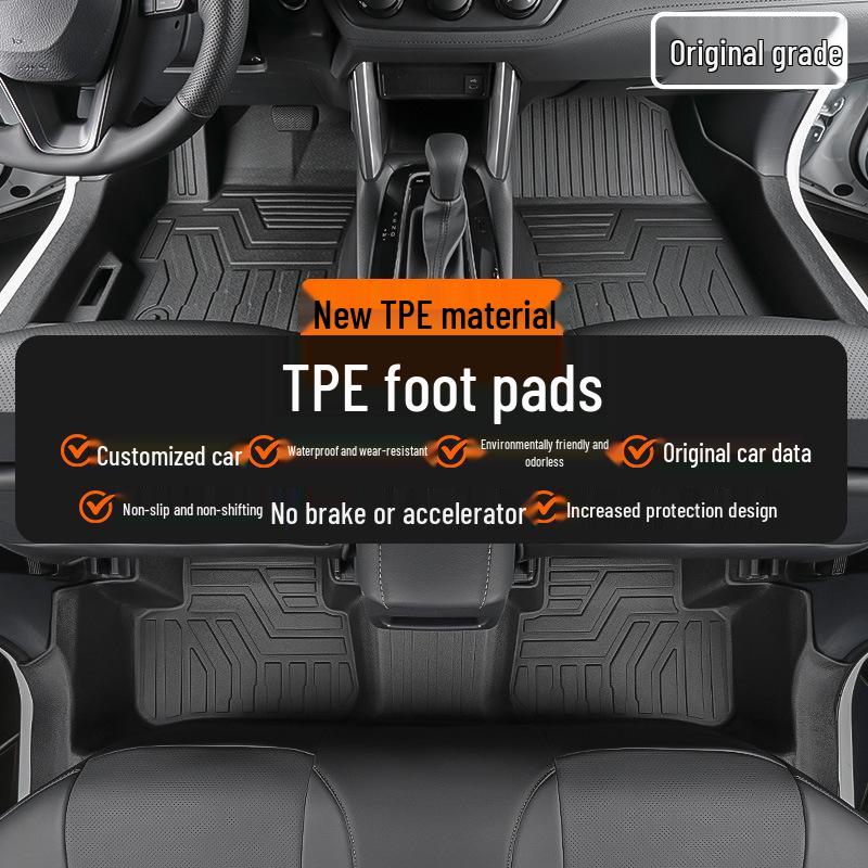 Toyota Highlander 22-26 Full Surround TPE Car Floor Mats TPE Mats